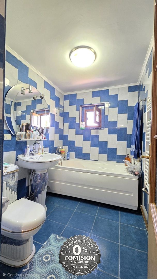 Apartament cu 3 camere, 2 bai, 2 balcoane, mobilat și utilat, zona TRAIAN; - Poză 6