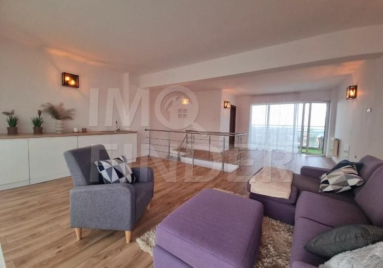 Penthouse pe 2 nivele, 5 camere, 160 mp,3 bai, 75 mp terase cu panorama superba! - Poză 5