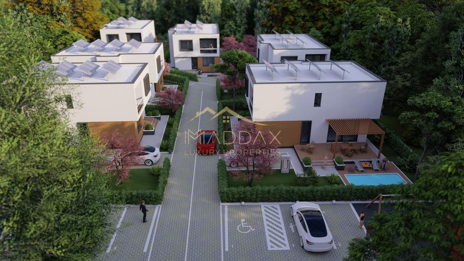 Vila individuala SMART_LUX//Panouri fotovoltaice//Corbeanca - Poză 16