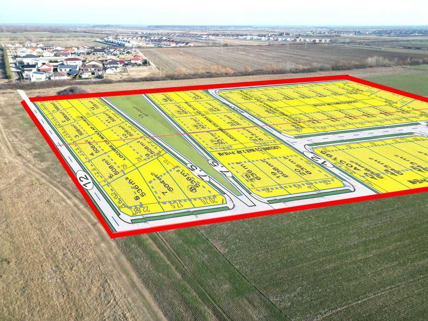 Parcele cu pozitie excelenta-posibilitate rate - Poză 2