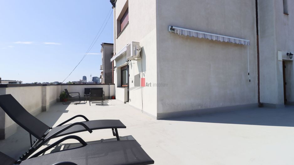 Apartamentul "COBERTURA",  PENTHOUSE "PIATA SPANIEI", TERASA 63 mp, CONSOLIDAT - Poză 14