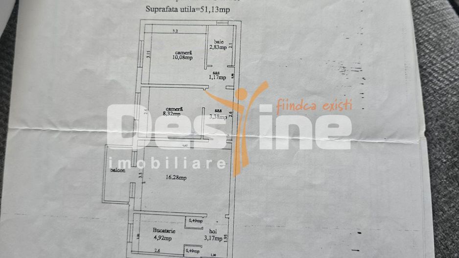 Apartament 3 camere renovat și mobilat – zona Dacia - Poză 7