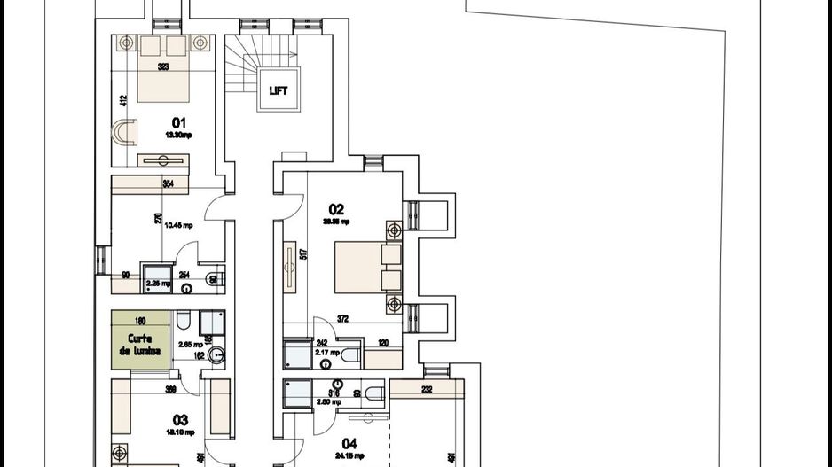 Imobil + teren cu autorizatie si proiect 29 apartamente  Kogalniceanu - Cismigiu - Poză 23