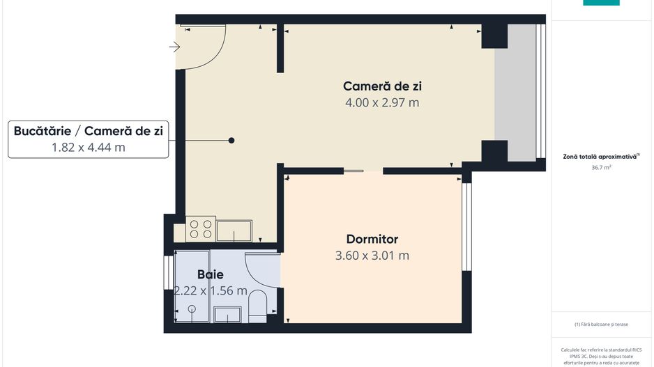 Apartament 2 camere, Calea Victoriei - Poză 6