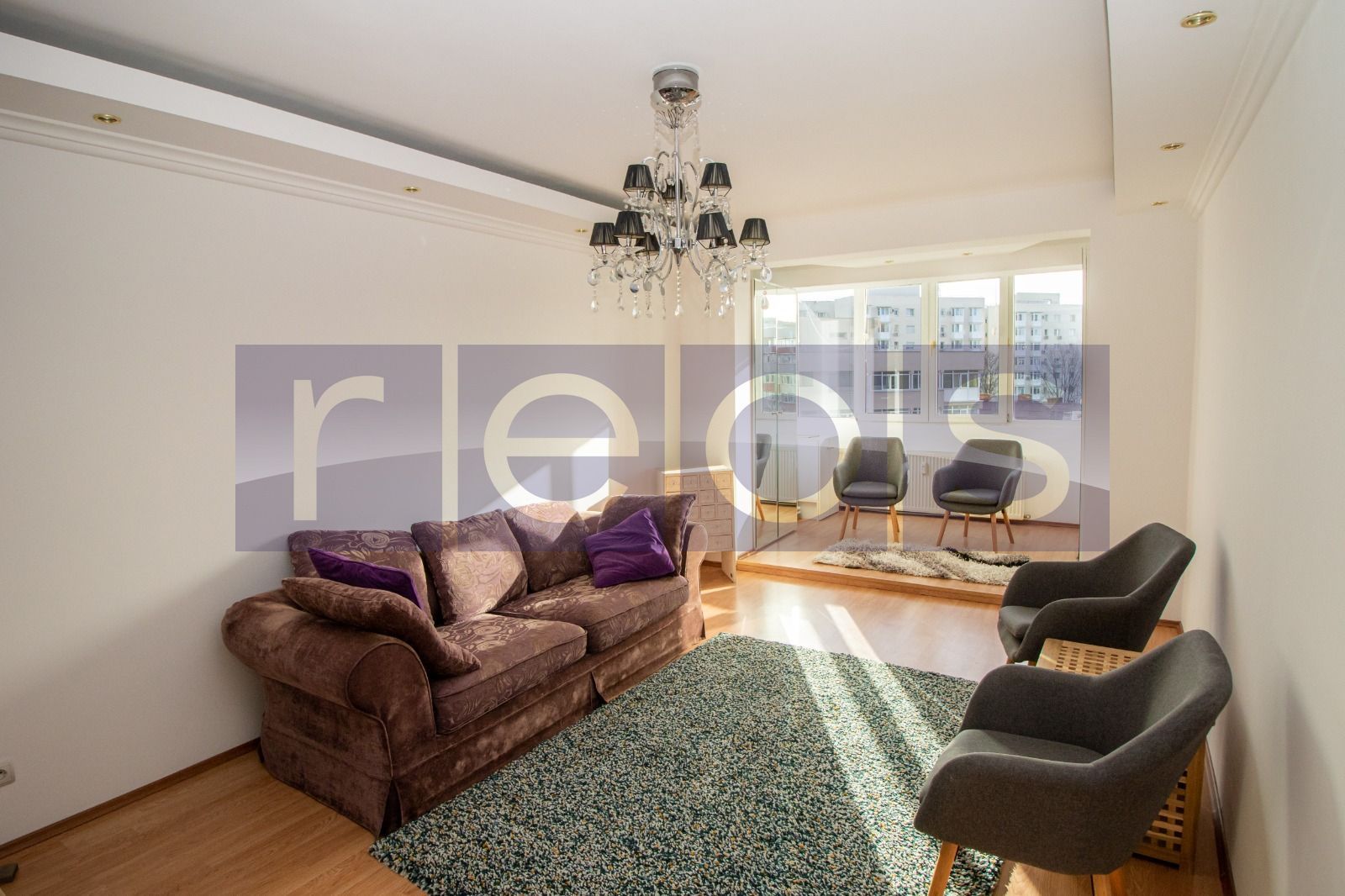 VANZARE 2 CAMERE | 55 MP | ETAJ 6/8 | MOBILAT & UTILAT | ZONA DOROBANTI - Poză 1