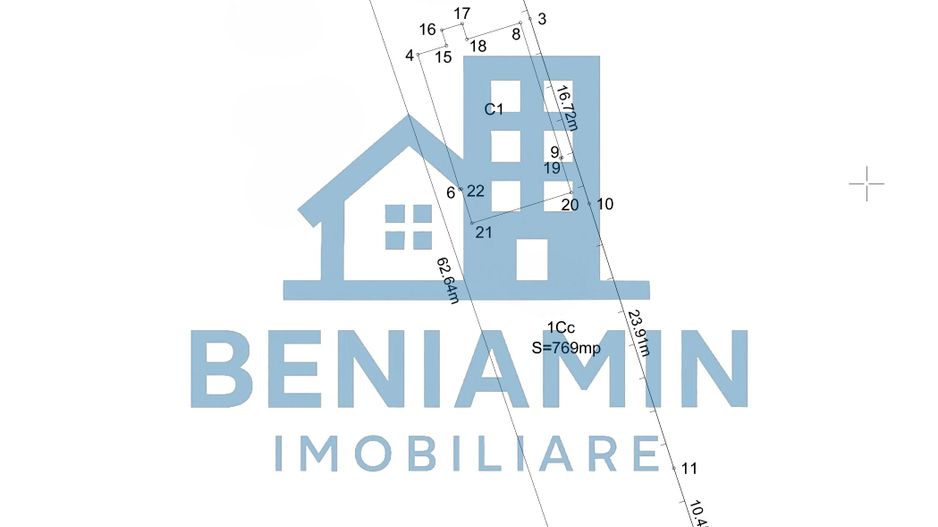 Casa P+1 toate utilitatile, 770mp teren, zona buna, mobilata, utilata - Schiță 2