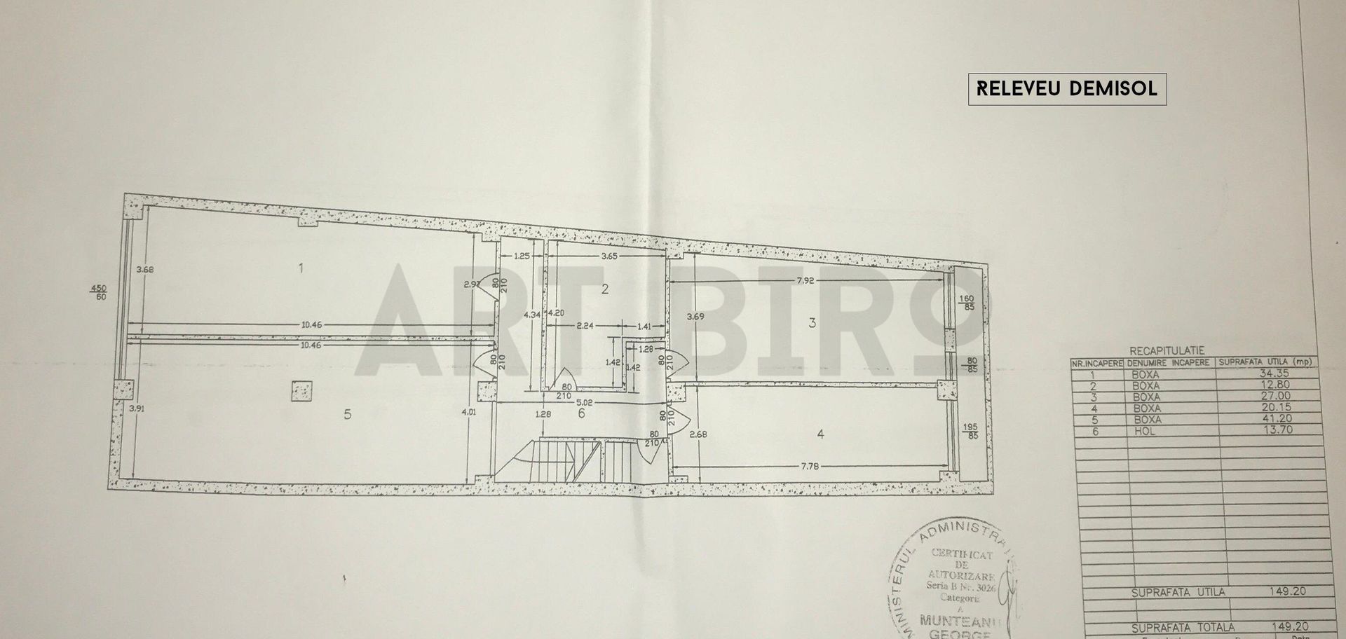 Zero comision, 277mp birou Cotroceni - Gradina Botanica, 10' metrou - Schiță 23