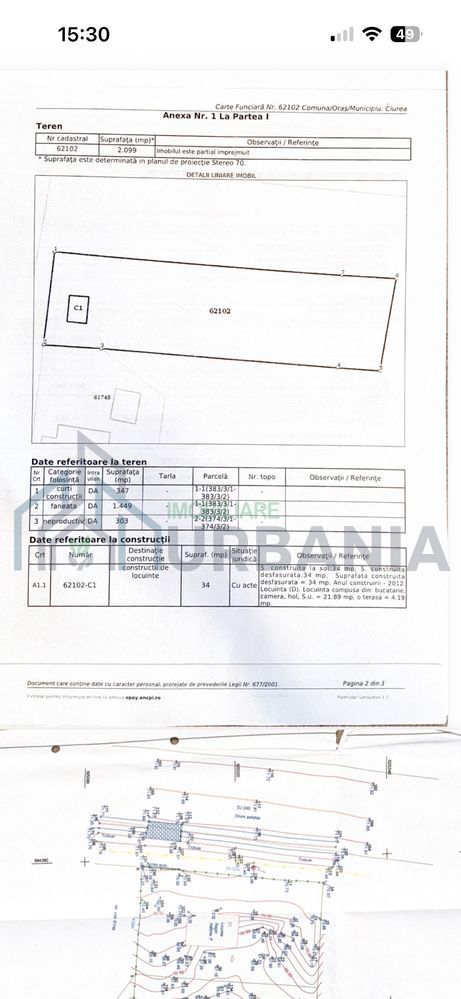 Teren intravilan 2.099 mp pe DJ 248, Lunca Cetățuii / Ciurea - Poză 4