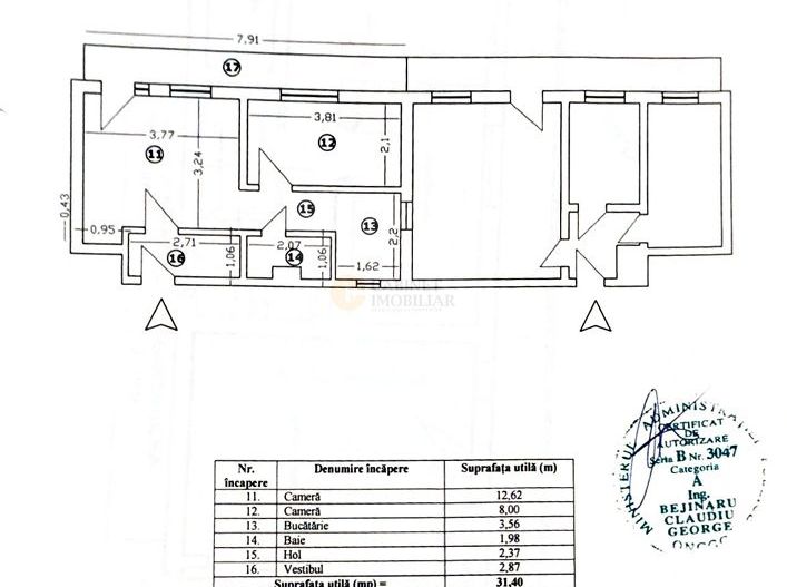 2 camere | Vedere catre Cismgiu | Creditabil | Balcon deschis - Poză 9