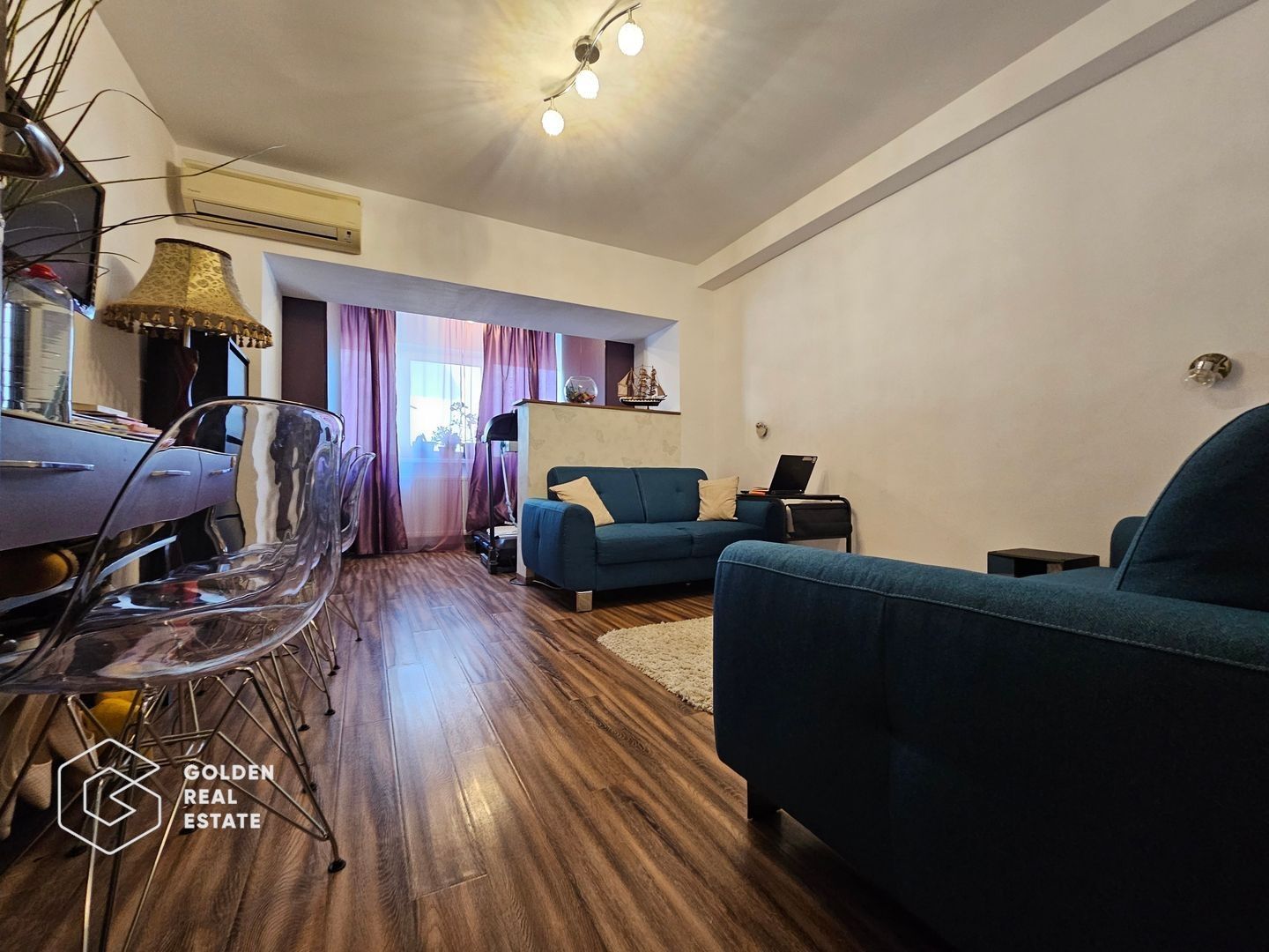 Apartament 4 camere in centru Otopeni, 2 bai, mobilat si utilat - Poză 3