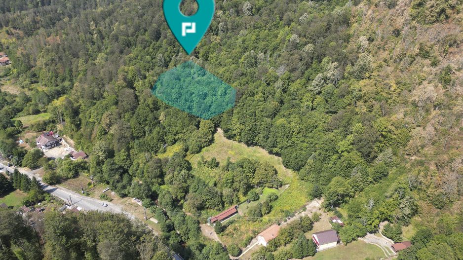 Teren intravilan de 1500 mp pe deal în Moneasa - Poză 1