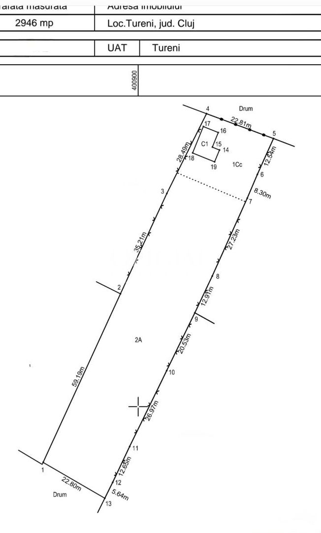OPORTUNITATE!!!  Teren Intravilan | 2946 Mp | Tureni Cluj - Poză 4