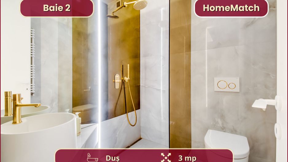 Cortina North || 3 camere || Finisaje de lux || Parcare - Poză 11