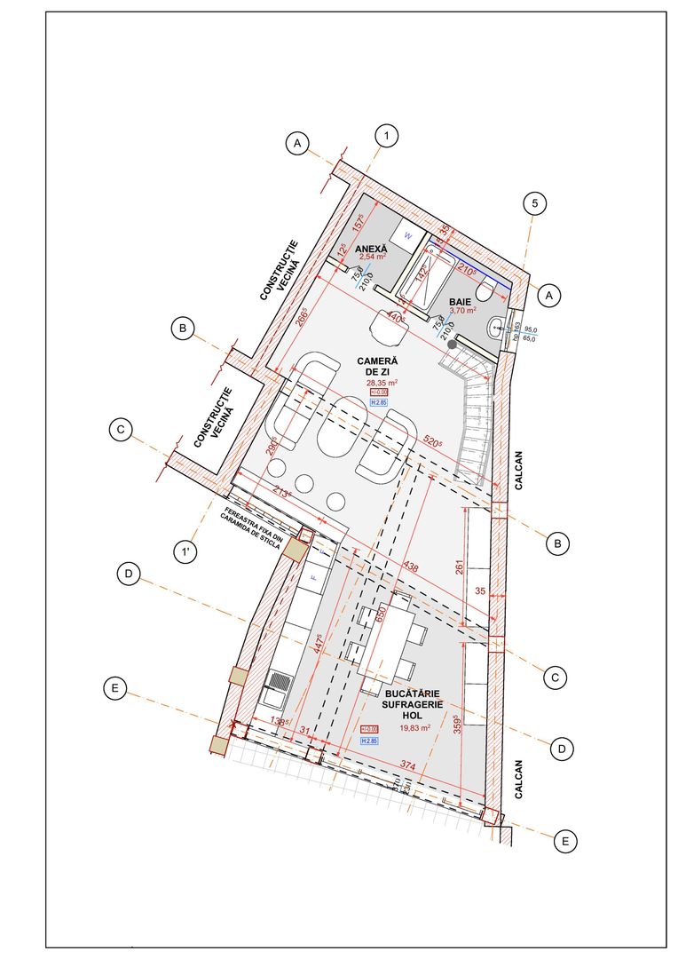Teren ultracentral cu proiect si aut. de construcție–oportunitate rara - Poză 5
