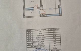 Vânzare, apartament 2 camere, zona Titan - Poză 12
