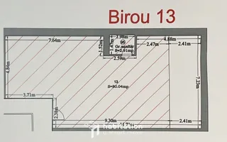 Spațiu Birou în imobil istoric recondiționat - Schiță 23