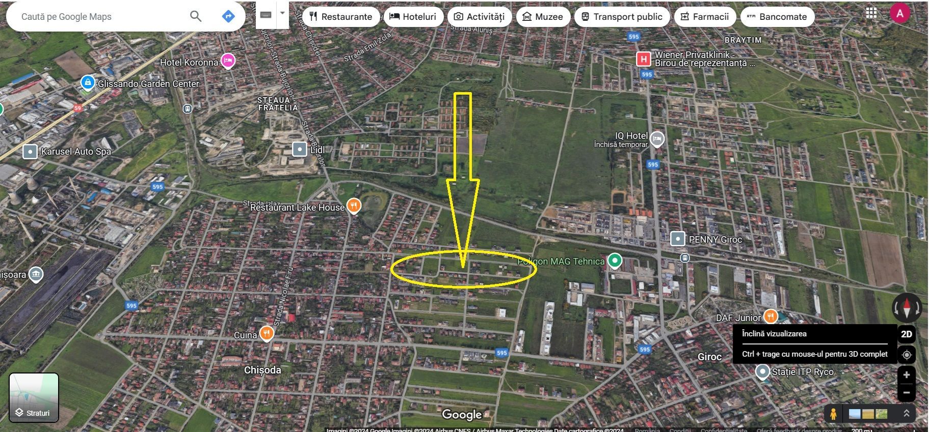 Parcela 515 mp de vânzare în Chișoda, ideală pentru casă sau duplex - Poză 1