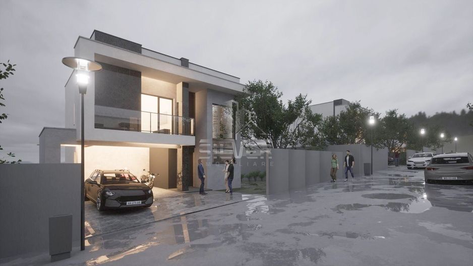 Casa individuala/teren 500mp/panouri fotovoltaice/pompe de caldura. - Poză 1