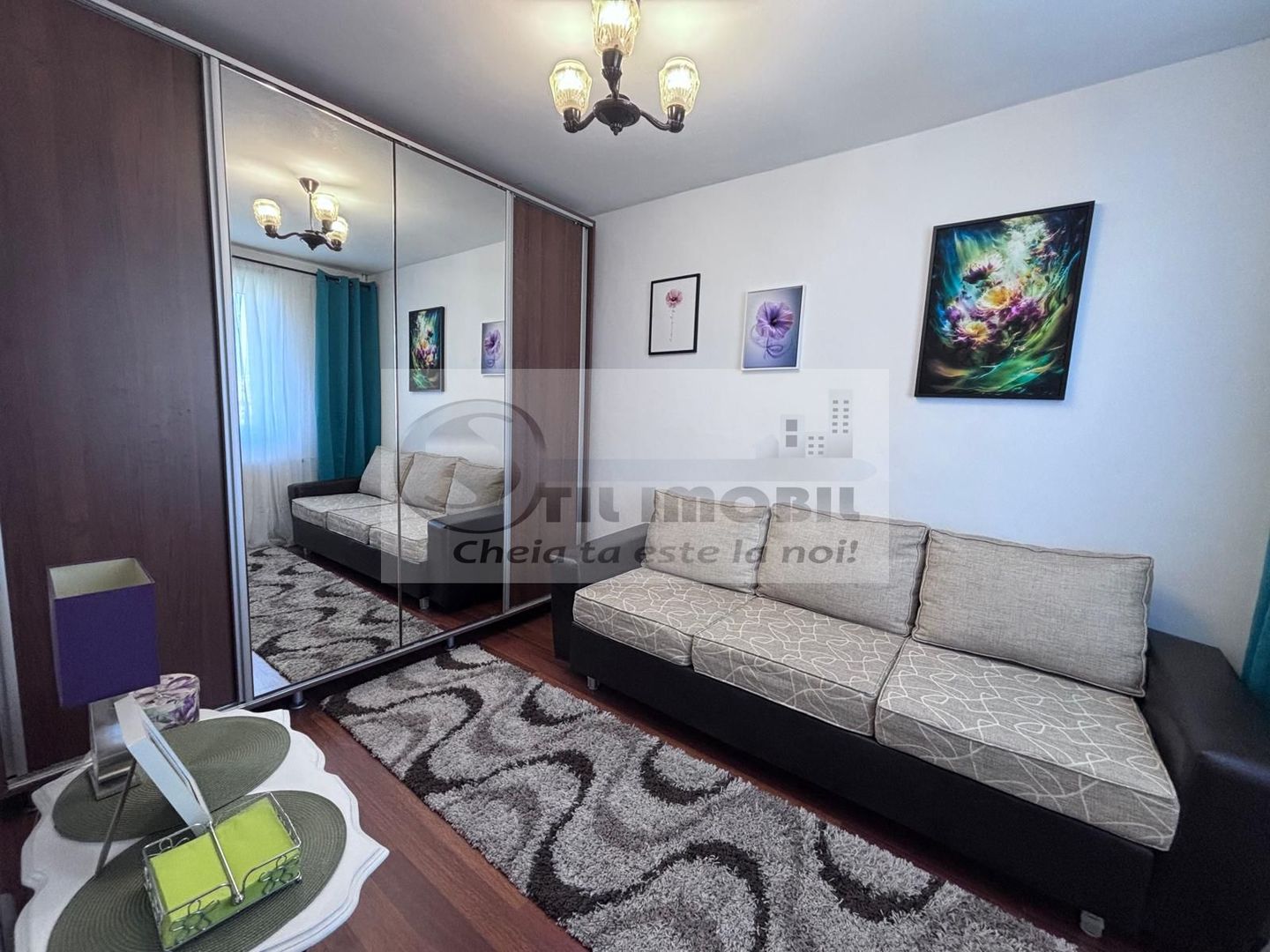 Apartament 3 camere, Tutora mobilat complet 105000 euro - Poză 13
