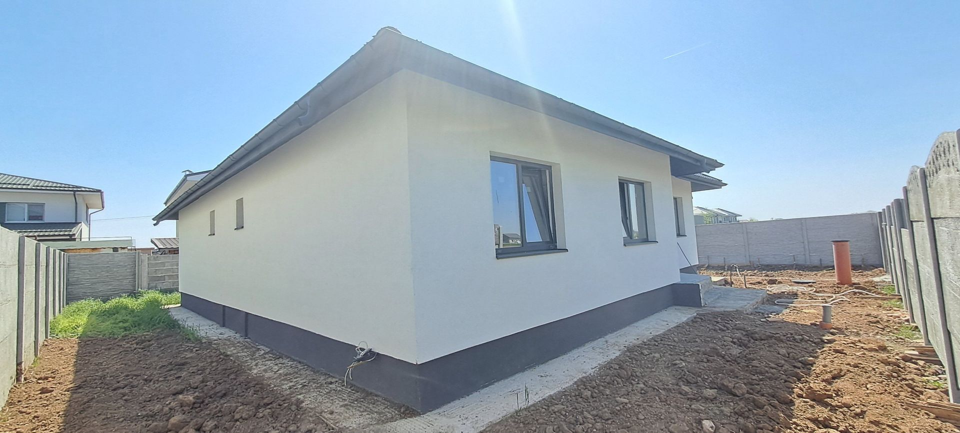 Dragomiresti Vale, casa individuala pe parter, 4 camere, teren 450 mp - Poză 3