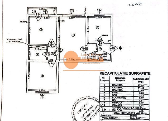 3 camere Baba Novac ( renovat recent ) - Poză 9