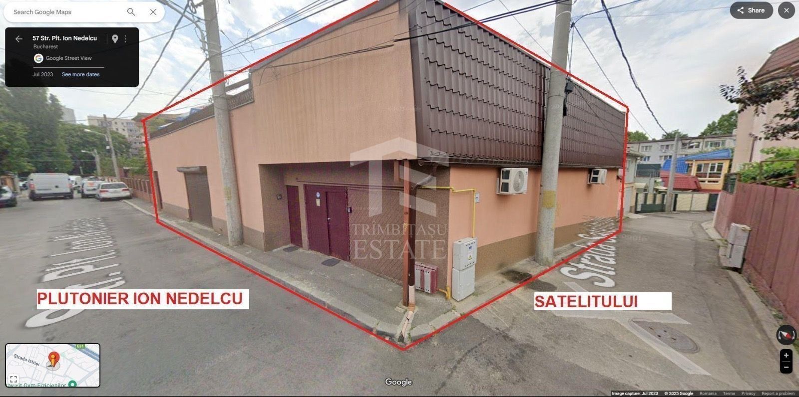 DRISTOR | Teren 793mp deschidere 3 străzi pretabil locuințe/comercial - Poză 3