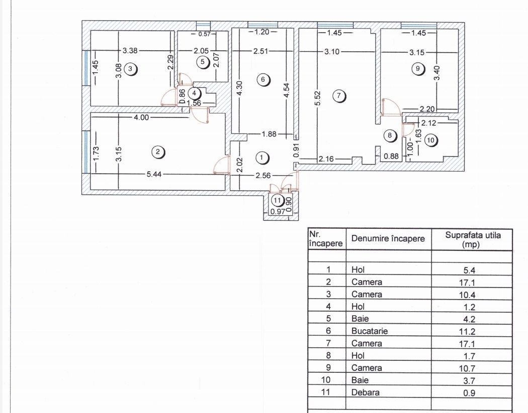 Vand apartament 4 camere Margeanului - Ilie Mihail - Poză 8