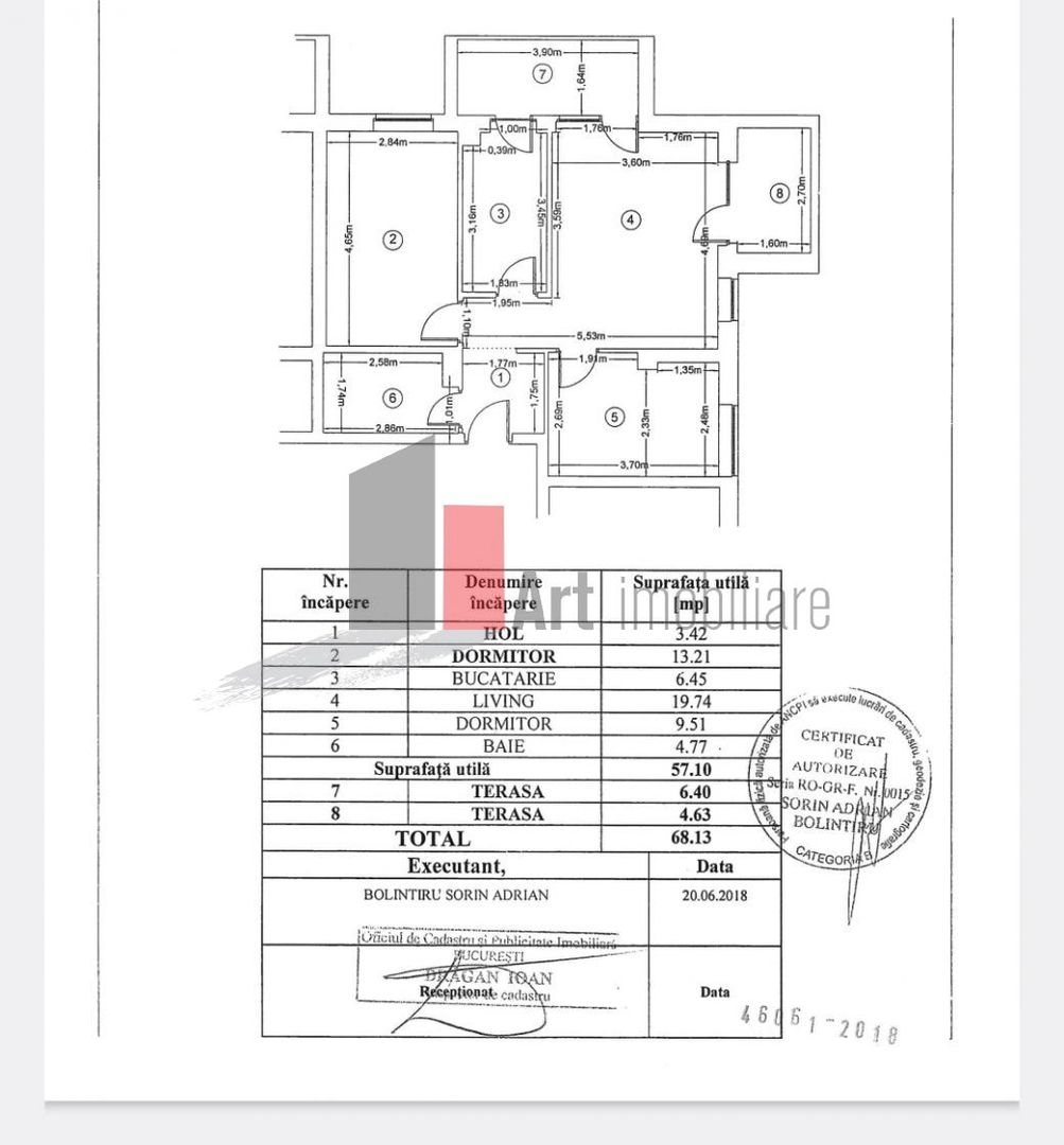 Vânzare apartament nou 3 camere Luică-Brâncoveanu - Poză 12
