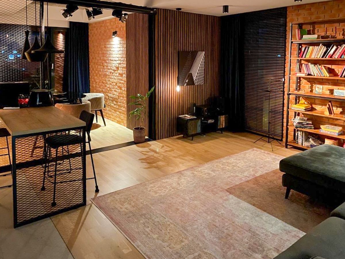 Chirie | Apartament 3 camere | Stil Industrial New York |  Parcare - Poză 1