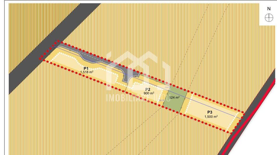 Oportunitate investiție - teren pretabil pentru construcție case - Poză 1