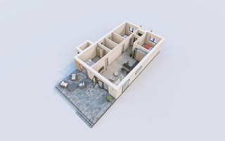 Vilă Individuală Parter - 130mp construiti - 396mp teren - Poză 8