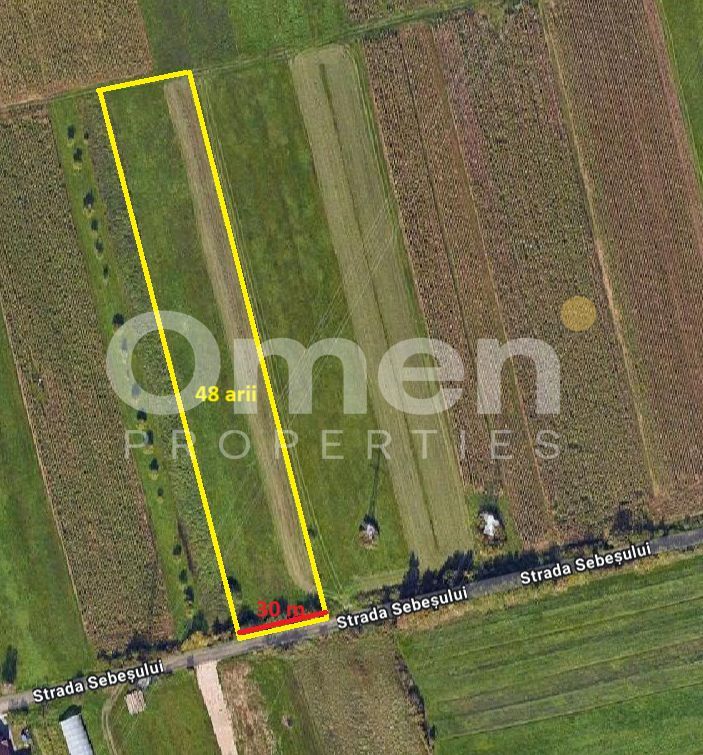 Teren intravilan in Baia Mare de vanzare, 48 arii , strada Sebesului - Poză 4