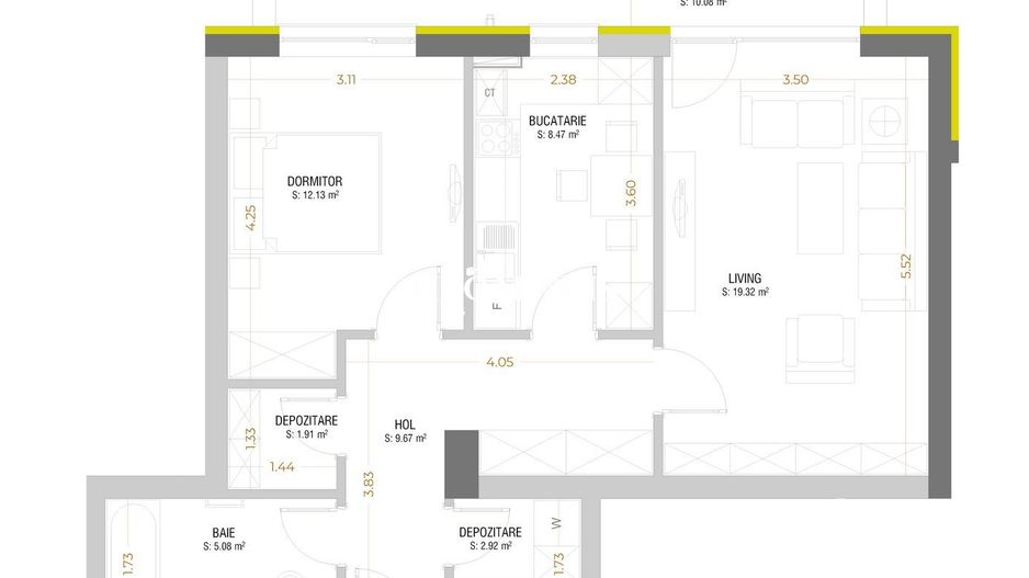 2 camere Cartierul ASTRA - Poză 2