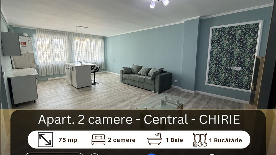 Apartament 2 camere, de inchiriat Ultra-central Medias - Poză 1