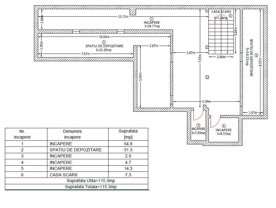 Casa deosebita 4 dormitoare ultracentral Lugoj - Poză 10