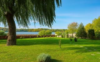 Vilă superbă pe malul lacului Snagov - 28 m deschidere la lac - Poză 1