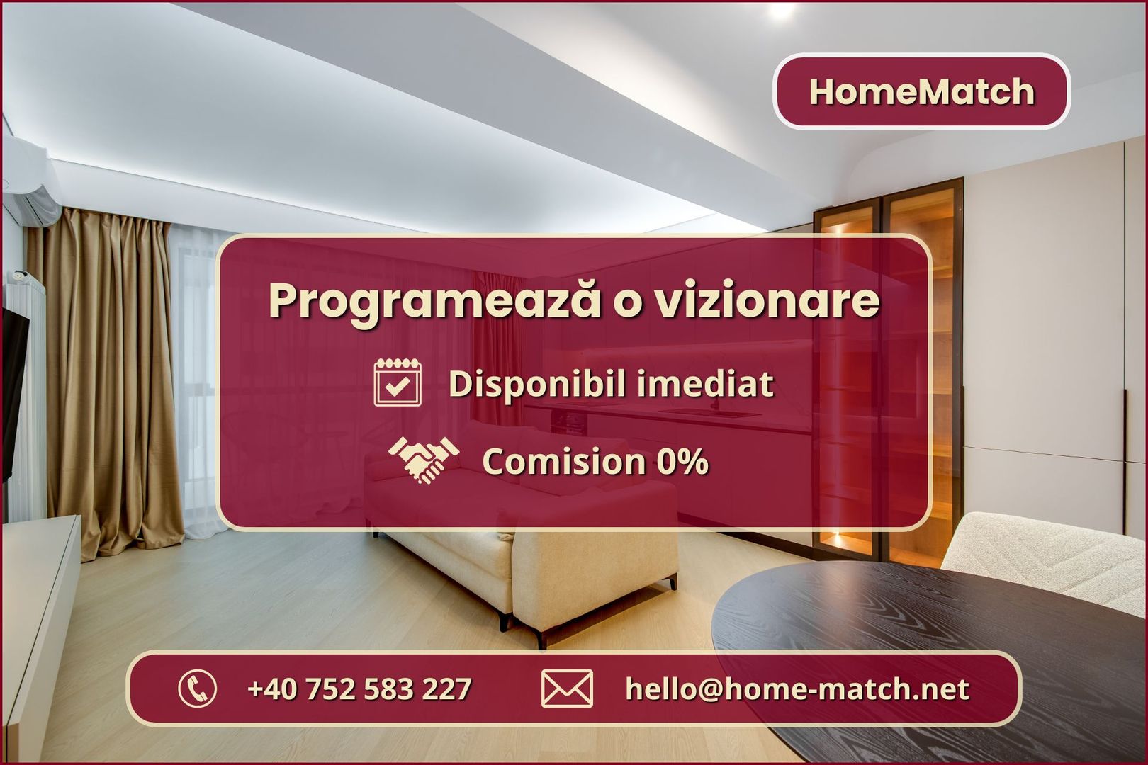 Cortina North || 2 camere || Finisaje de lux || Parcare || Comision 0% - Poză 15