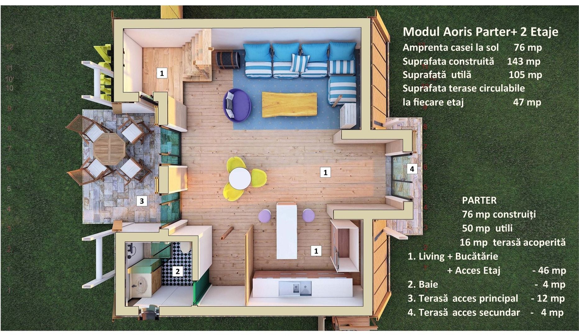 CASA MODULARA AORIS - Poză 8