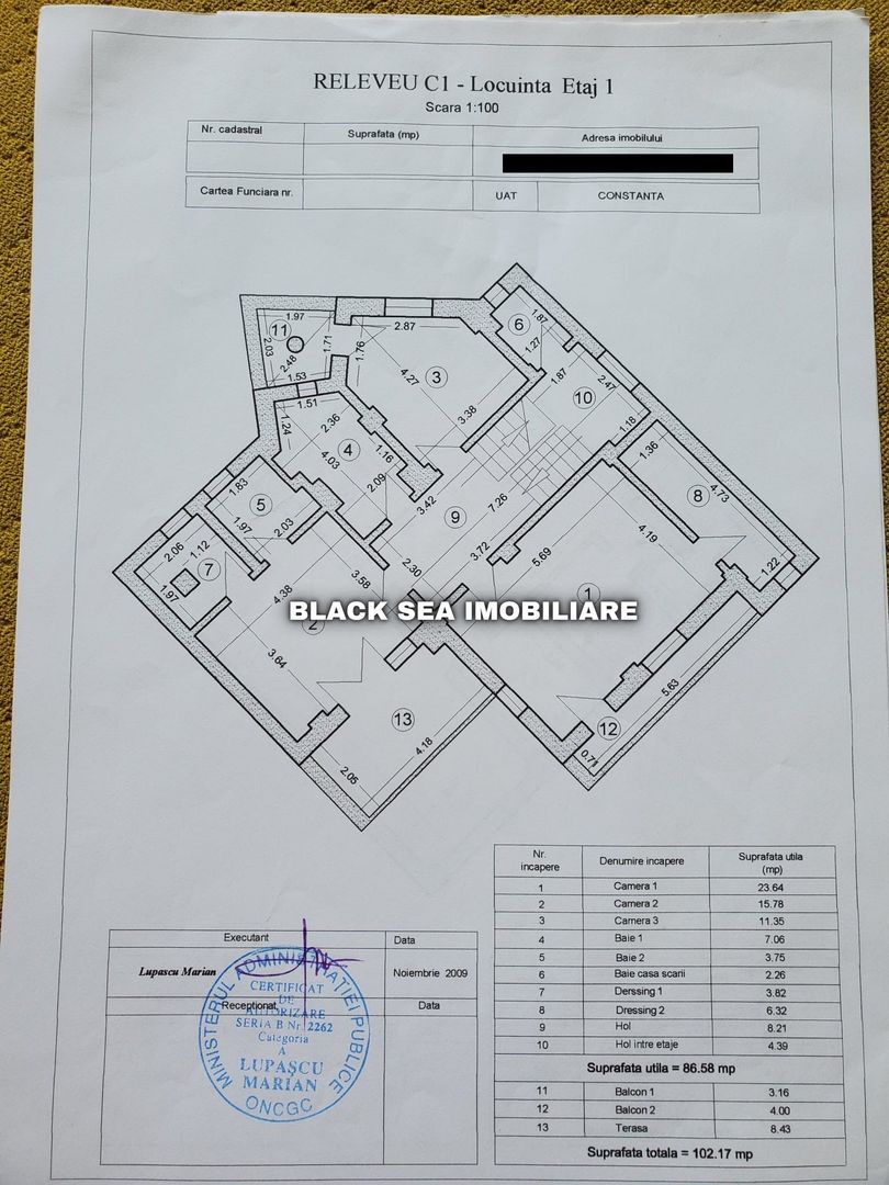 Vila 7 camere D+P+1+M - 2 Garaje - 50m de plaja - Zona centrala - Poză 23