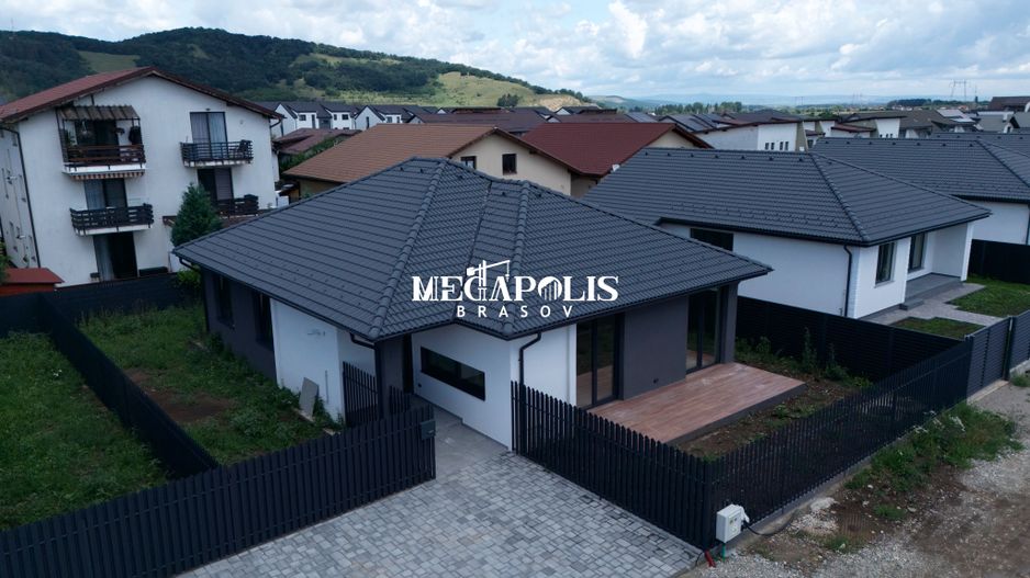 Casă nouă pe parter | Sânpetru,  Dealul Lempeș | 3 dormitoare - Poză 1