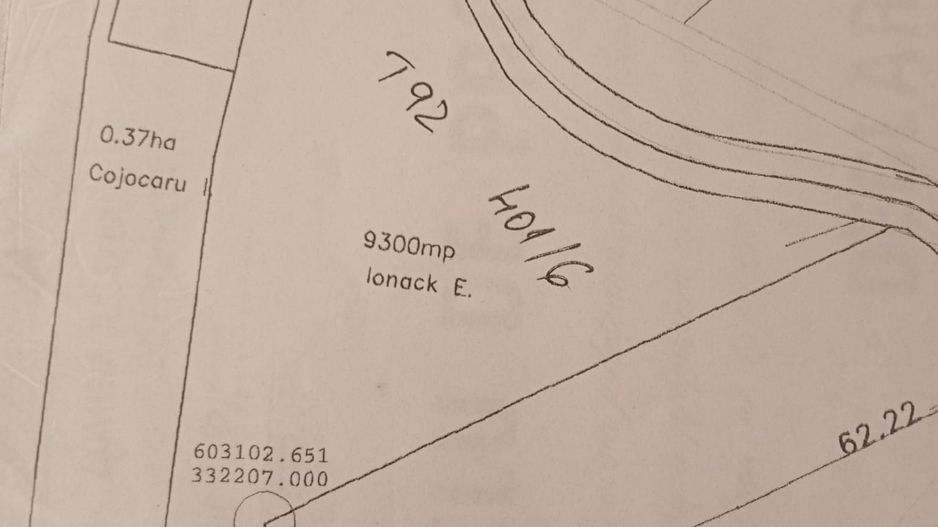 Vand teren intravilan Cozieni - Ganeasa - 9300 mp - Poză 2