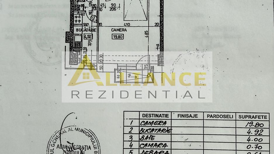 Garsoniera de inchiriat – Piata Alba Iulia | Vedere pe fata | 600 EUR - Poză 9