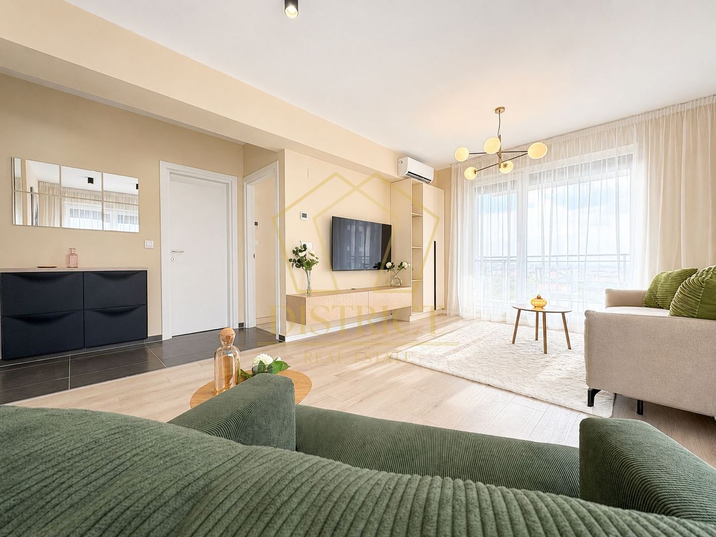 Apartament nou cu 2 camere, bucatarie inchisa | Denya Forest - Poză 2