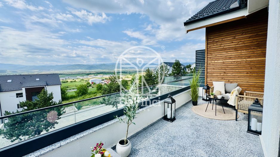 Penthouse 4 camere - mobilat si utilat, intabulat (WNCL-49F-DO-ap.8) - Poză 6