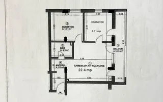 Apartament cu 3 camere la cheie/56 mp/parcare. - Poză 15