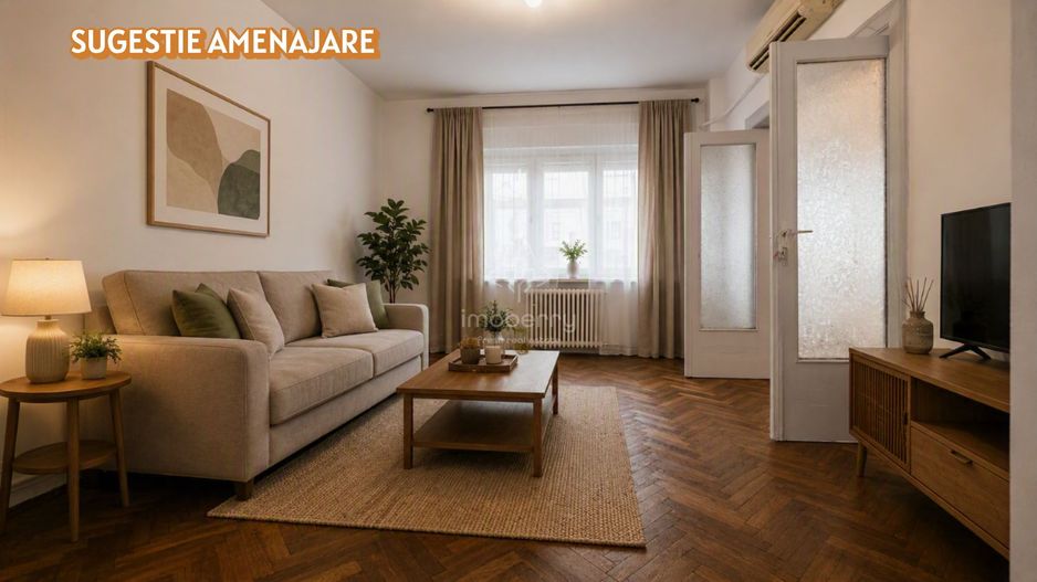 Vanzare apartament 3 camere, boxa, zona Stirbei Voda-Calea Plevnei-Cismigiu - Poză 1