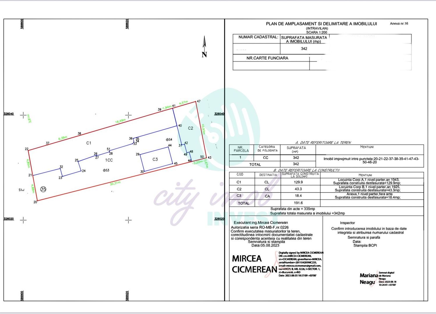Casa cu teren de 342 in zona Unirii-Calea Calarasilor - Poză 12