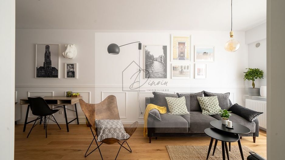 2 camere Aviatiei Herastrau Baneasa I Premium Mobilat Utilat Designer - Poză 1