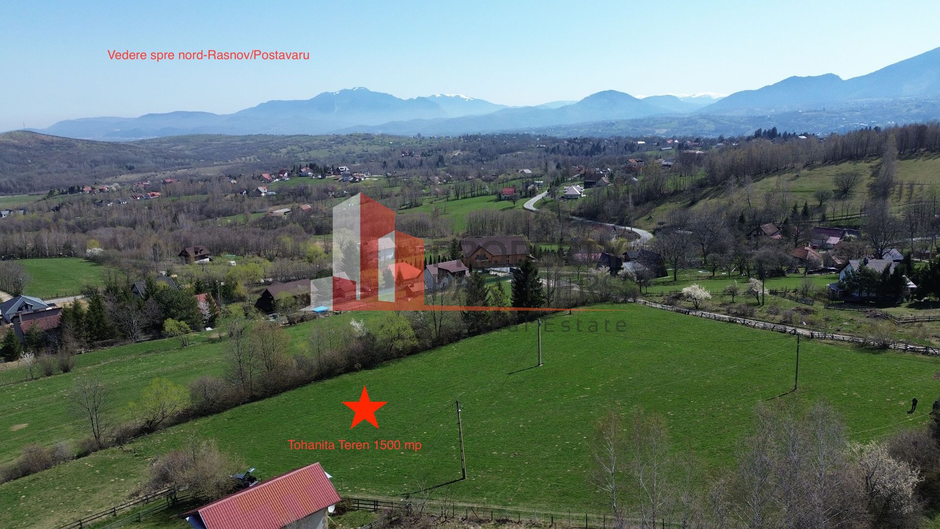 Teren Bran Tohanita | Intravilan 1.500 mp | Vedere Panoramică| - Poză 4