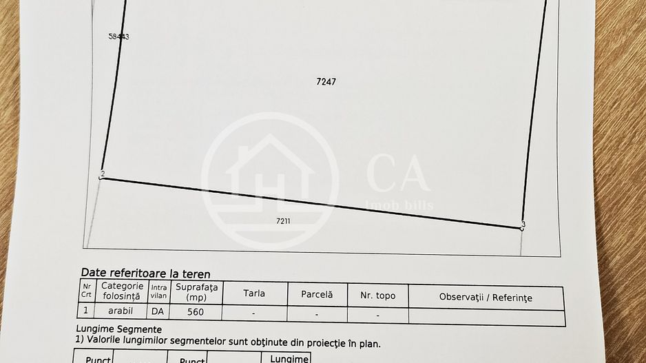 Teren intravilan de vânzare in Santandrei, Bihor - Poză 4